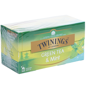 TWININGS Grøn te med mynte 25stk 2g